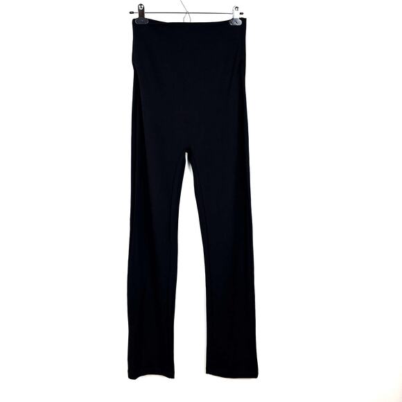 LESET Rio High Waist Straight Pant II Black Medium NEW pull-on stretch - Picture 2 of 9